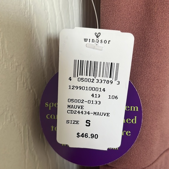 Mauve Asymmetrical Dress - Picture 5 of 5